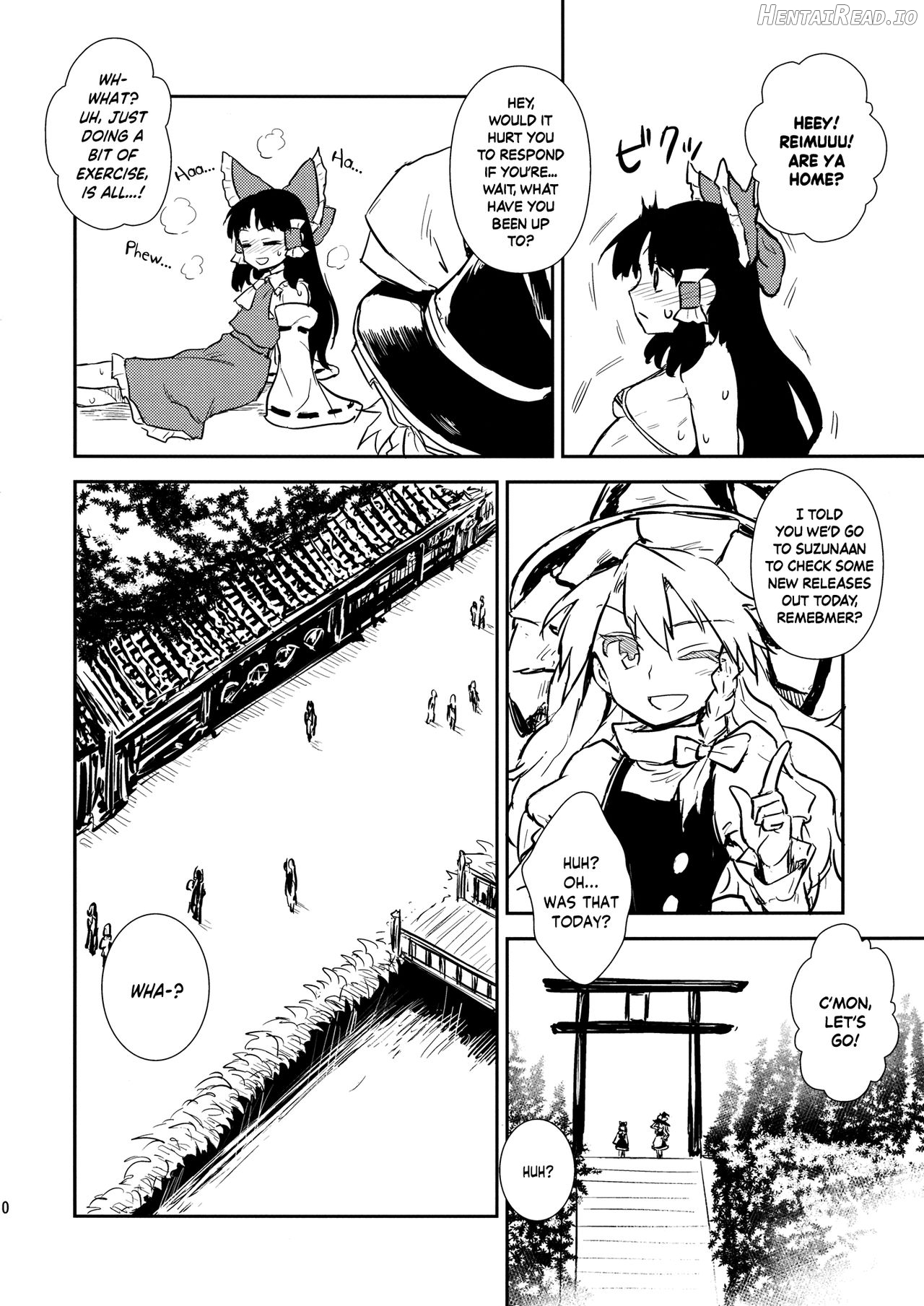 Otoshigoro no Reimu-san to Marisa-san Chapter 1 - page 9