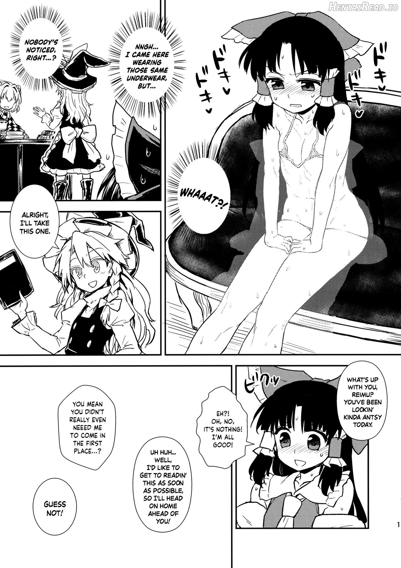 Otoshigoro no Reimu-san to Marisa-san Chapter 1 - page 10