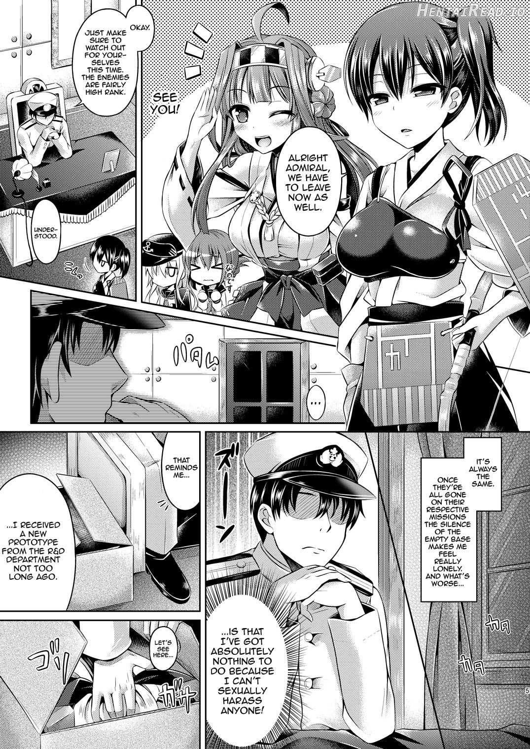 KawaColle Darkness Act. Taihou Chapter 1 - page 2