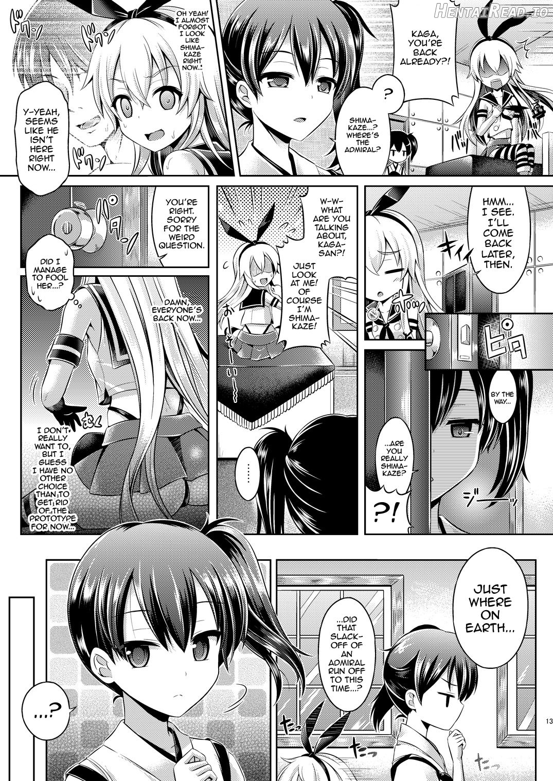 KawaColle Darkness Act. Taihou Chapter 1 - page 10