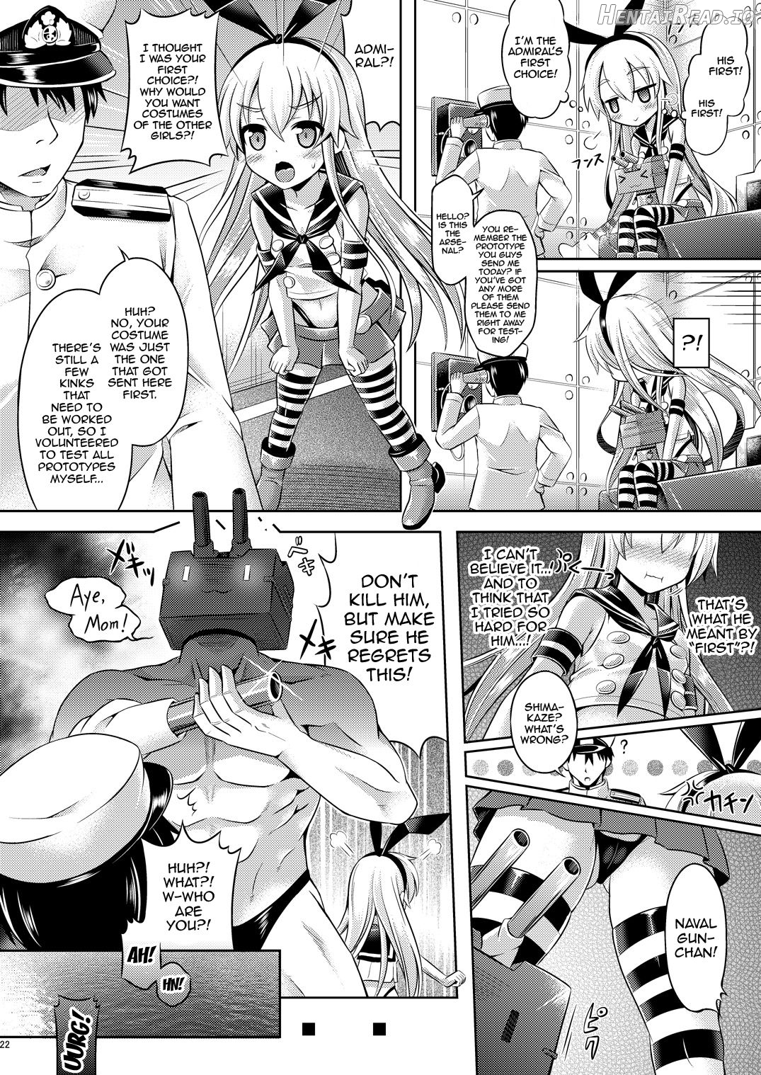 KawaColle Darkness Act. Taihou Chapter 1 - page 19