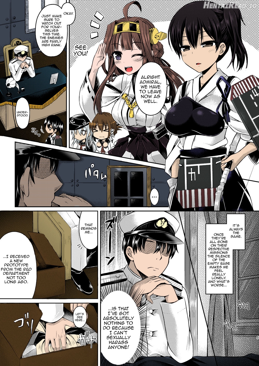 KawaColle Darkness Act. Taihou Chapter 2 - page 1