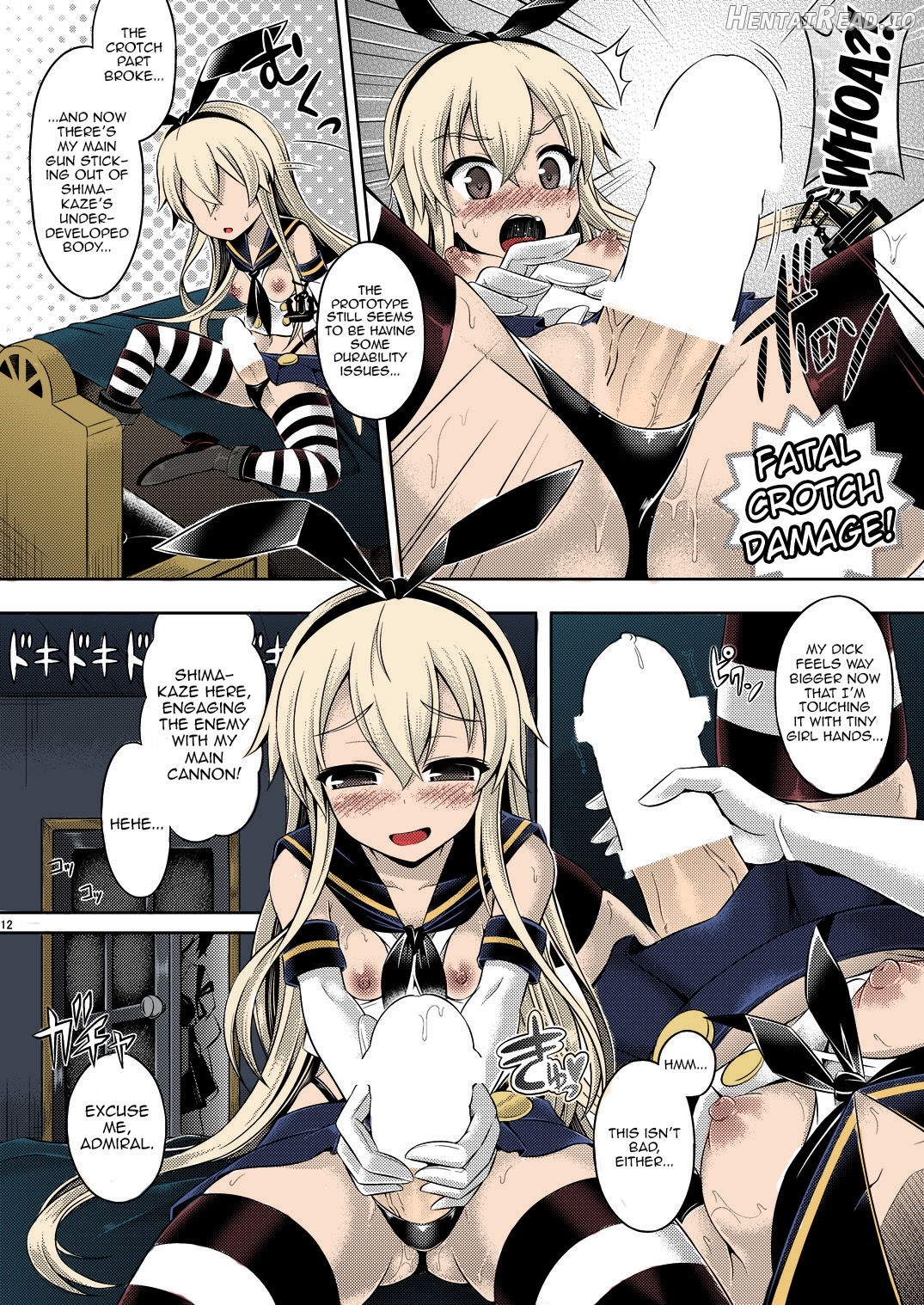 KawaColle Darkness Act. Taihou Chapter 2 - page 8