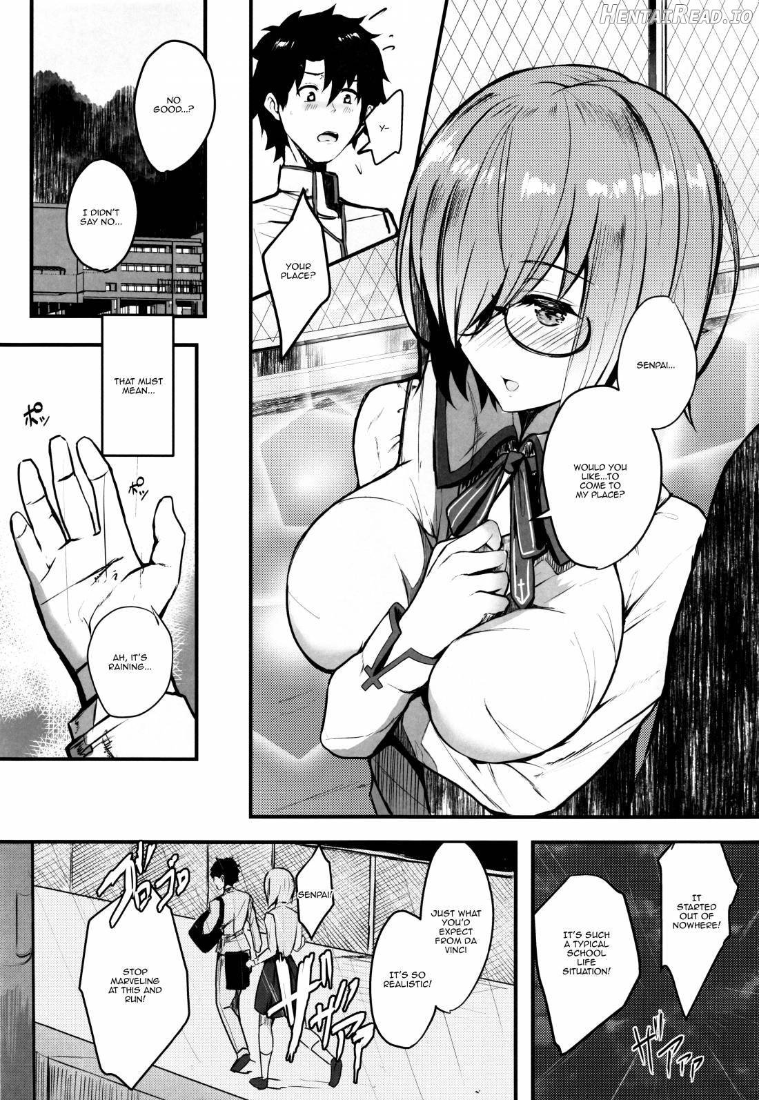 Mash to Koukou Seikatsu Seifuku Hatsu Ecchi Hen Chapter 1 - page 3