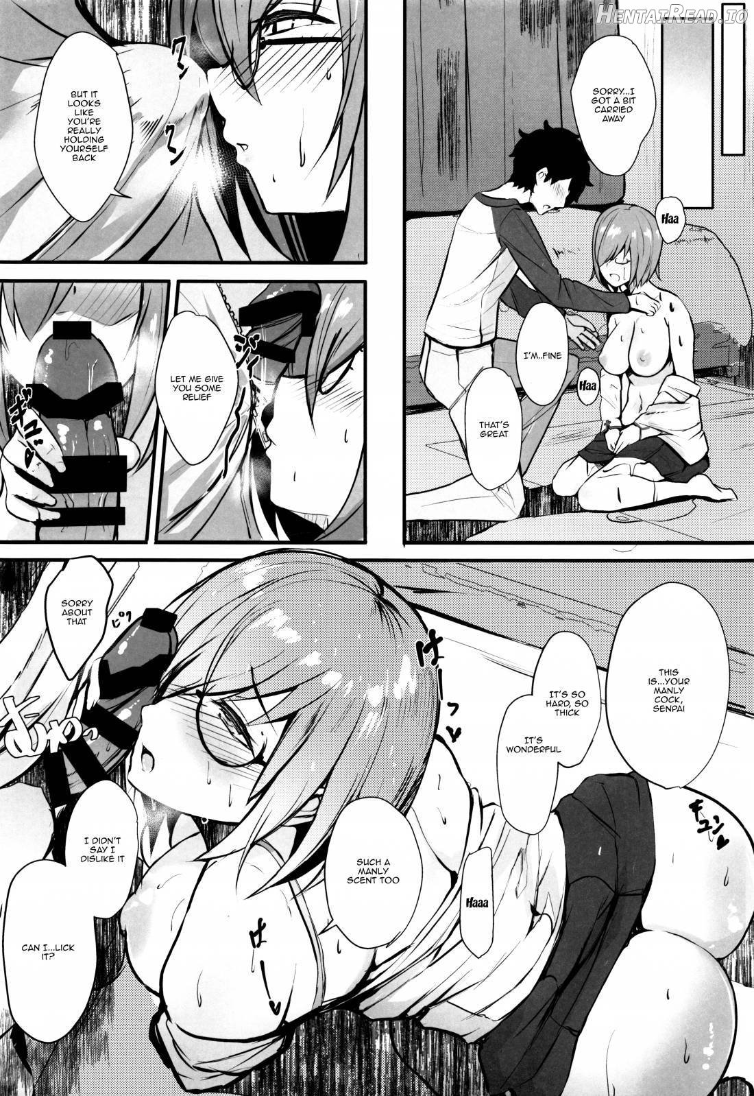 Mash to Koukou Seikatsu Seifuku Hatsu Ecchi Hen Chapter 1 - page 9