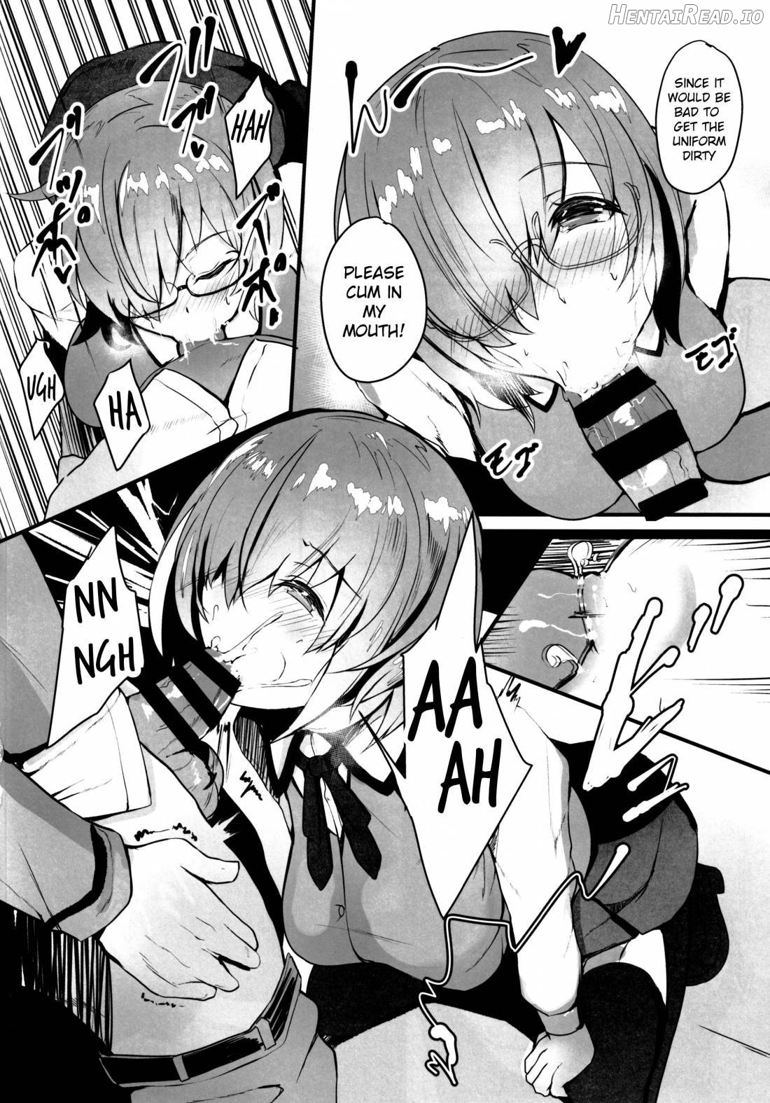 Mash to Koukou Seikatsu Seifuku Hatsu Ecchi Hen Chapter 2 - page 3