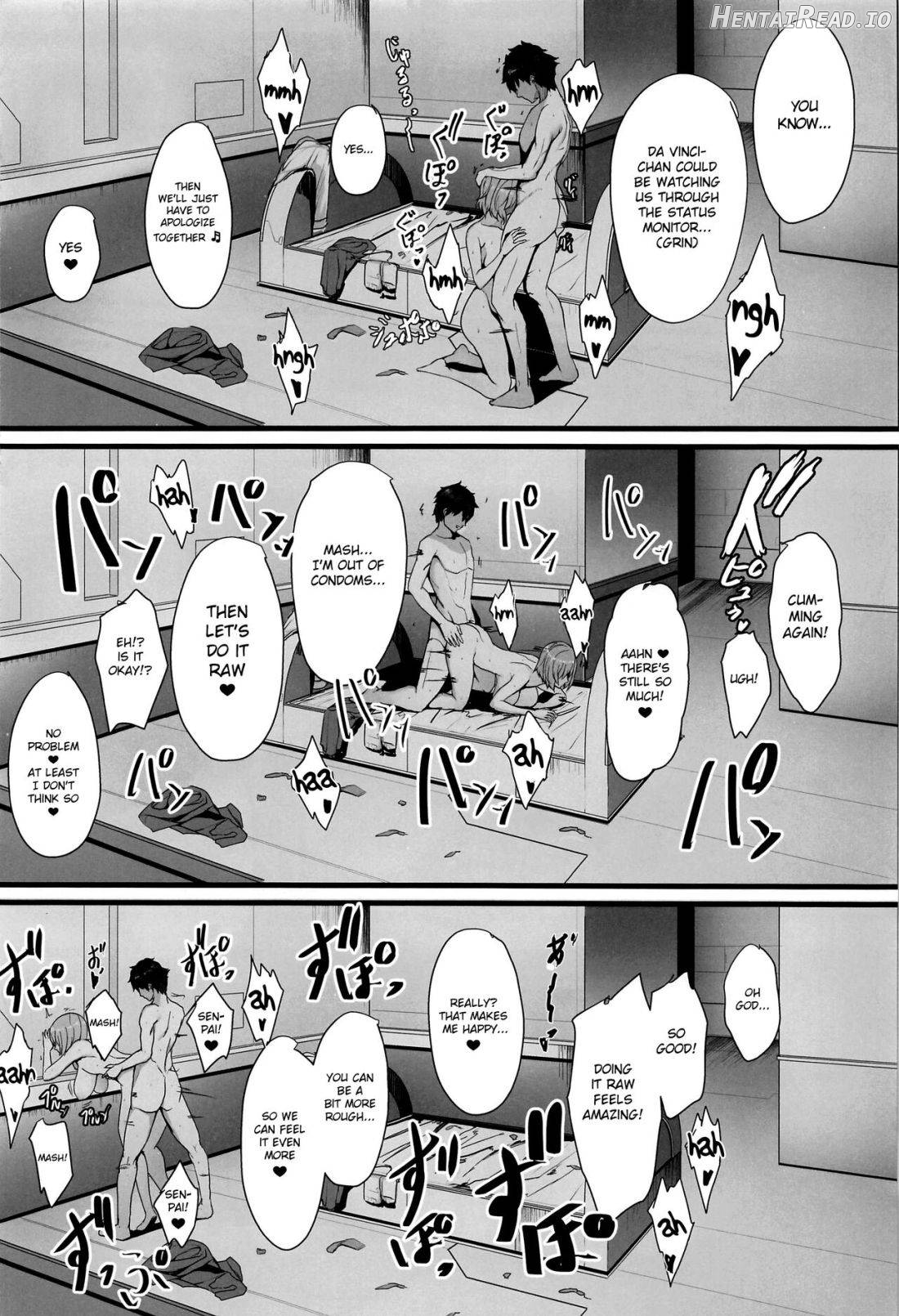 Mash to Koukou Seikatsu Seifuku Hatsu Ecchi Hen Chapter 3 - page 12