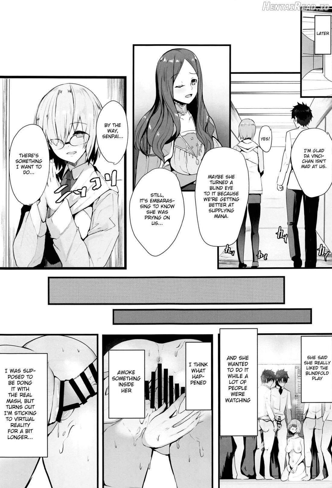 Mash to Koukou Seikatsu Seifuku Hatsu Ecchi Hen Chapter 3 - page 17