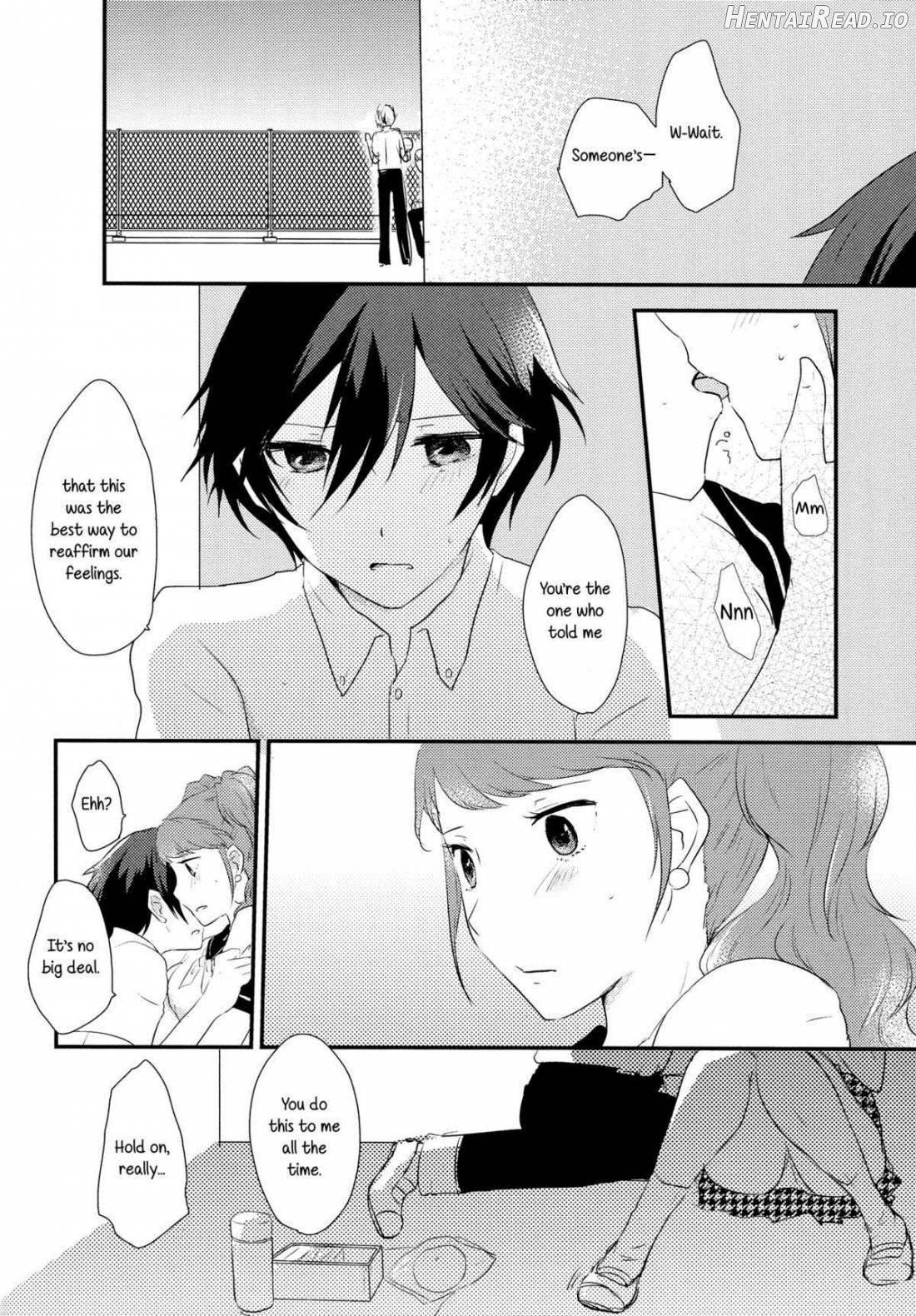 Himitsu * Natsufuku = X/Otona Chapter 1 - page 6