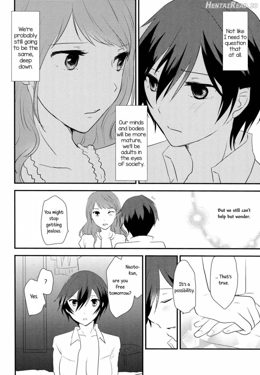 Himitsu * Natsufuku = X/Otona Chapter 1 - page 22