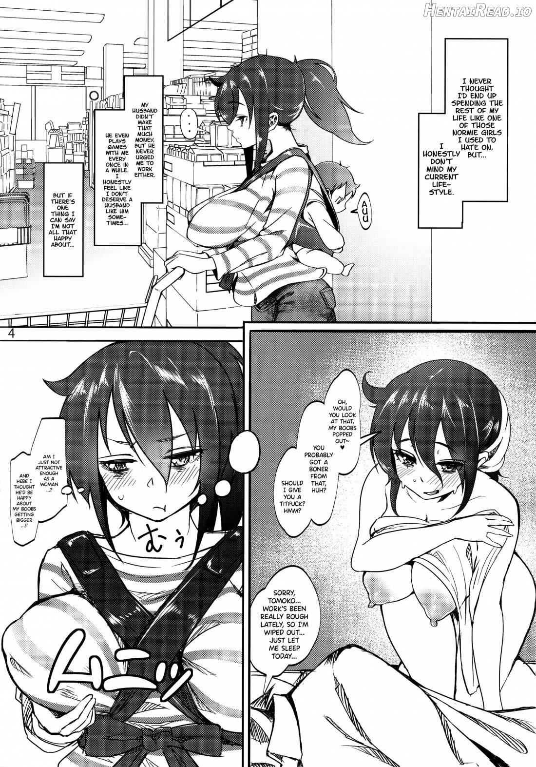 Tomoko Futanari Chinpo ni Ochita Hitozuma Chapter 1 - page 3