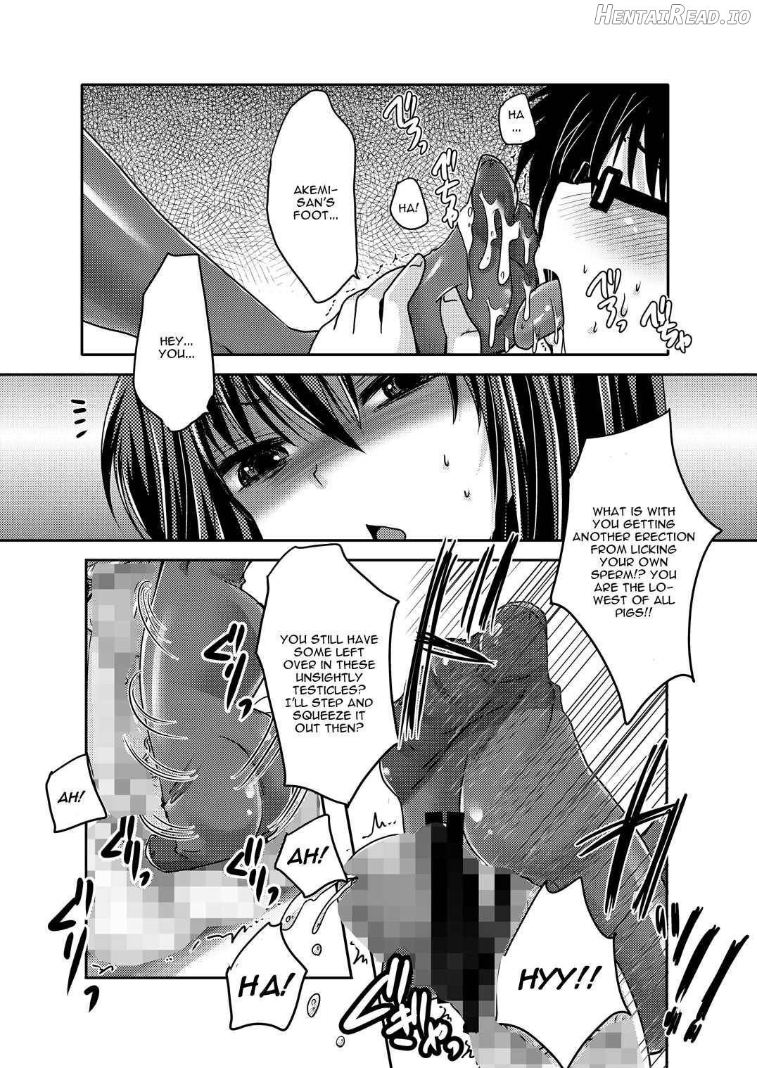 Homuhomu ni Buta o Miru youna Me de Mikudasarete Fumarete Ashikoki sareru Hon Chapter 1 - page 12