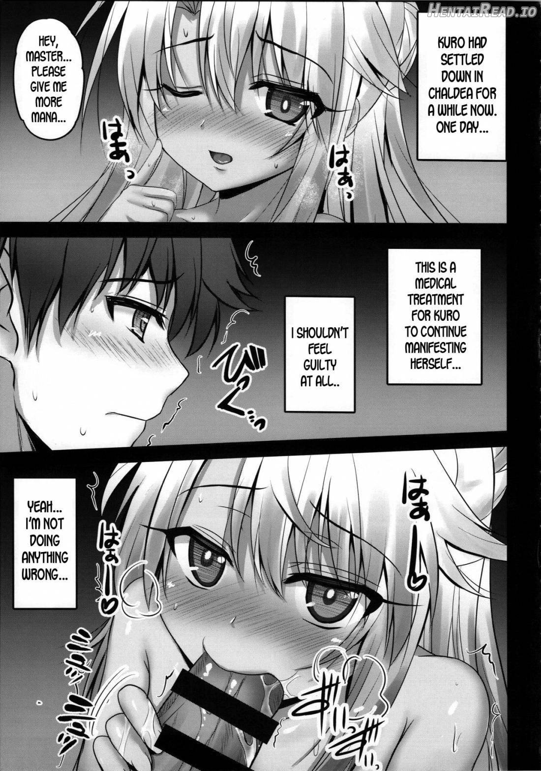 Kuro ga Monohoshigao de Maryoku Sakushu Shite Kuru Hon Chapter 1 - page 4