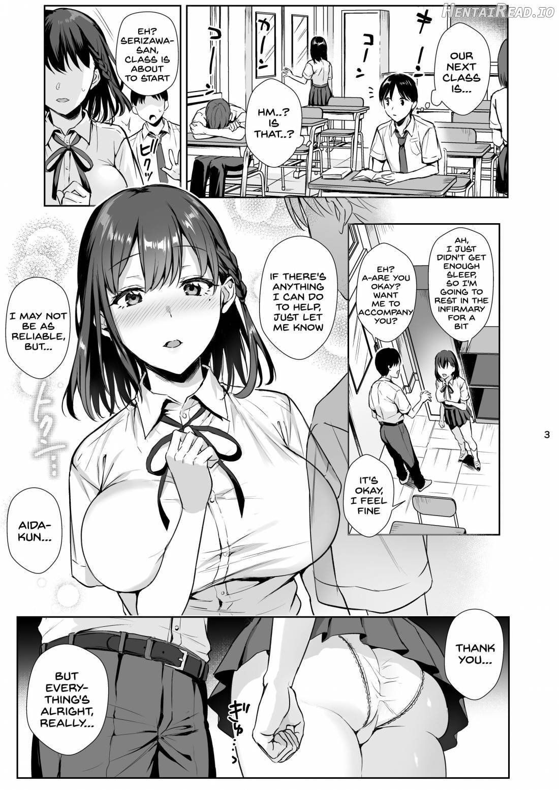 Toshoshitsu no Kanojo ~Seiso na Kimi ga Ochiru made~ Chapter 2 - page 2