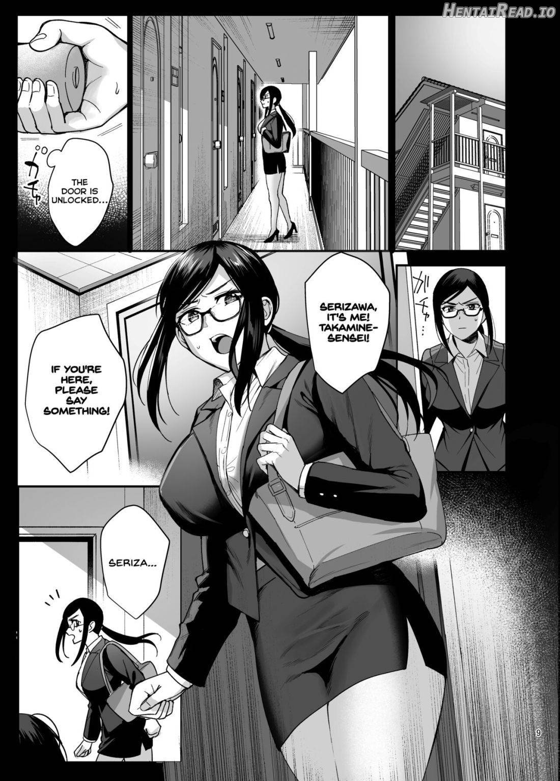 Toshoshitsu no Kanojo ~Seiso na Kimi ga Ochiru made~ Chapter 5 - page 9