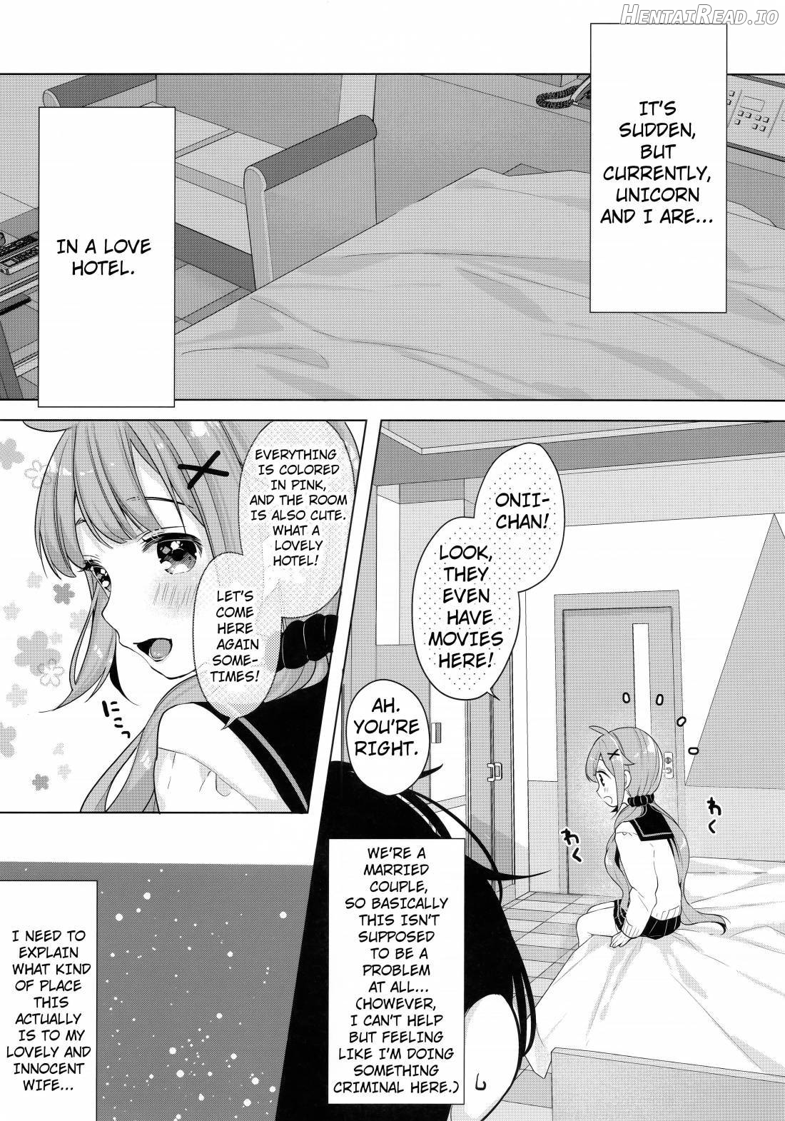 Unicorn, Hotel demo Ganbaru Chapter 1 - page 3