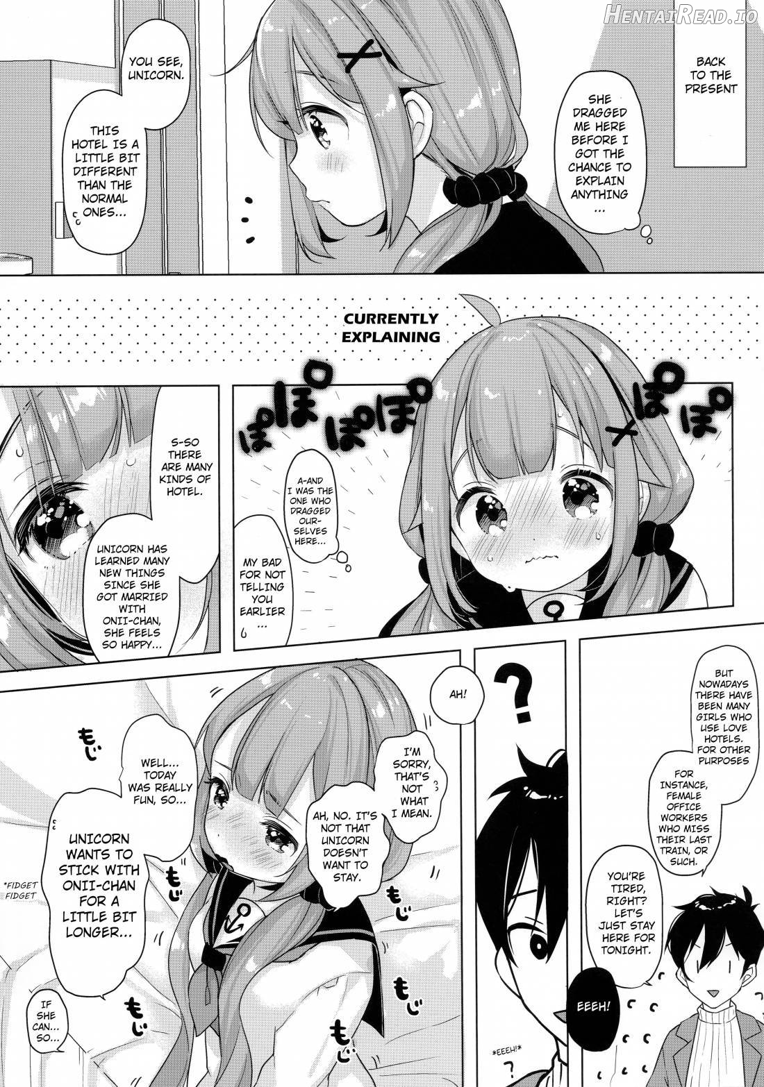 Unicorn, Hotel demo Ganbaru Chapter 1 - page 8