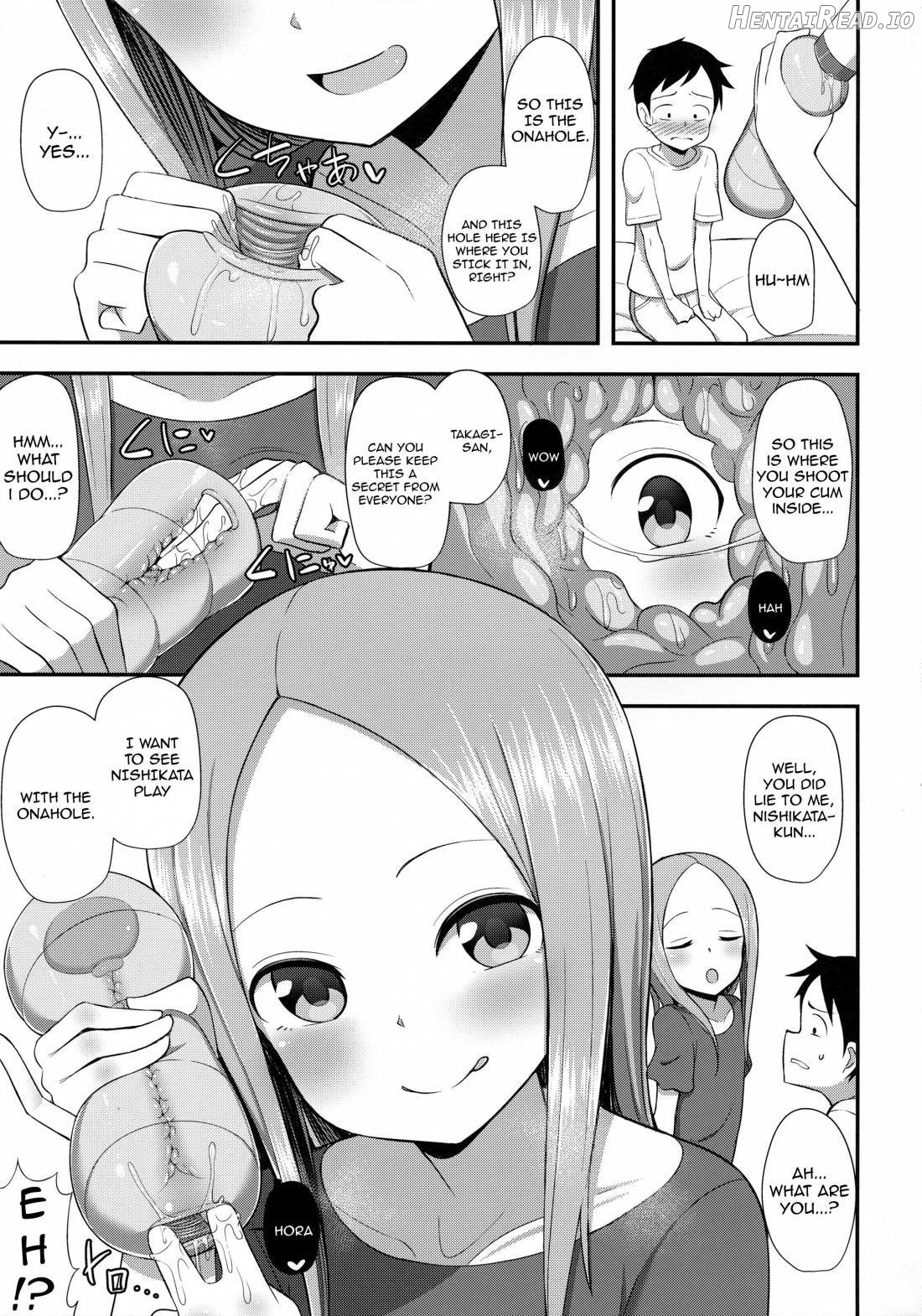 Takagi-san to Onahole Chapter 1 - page 4