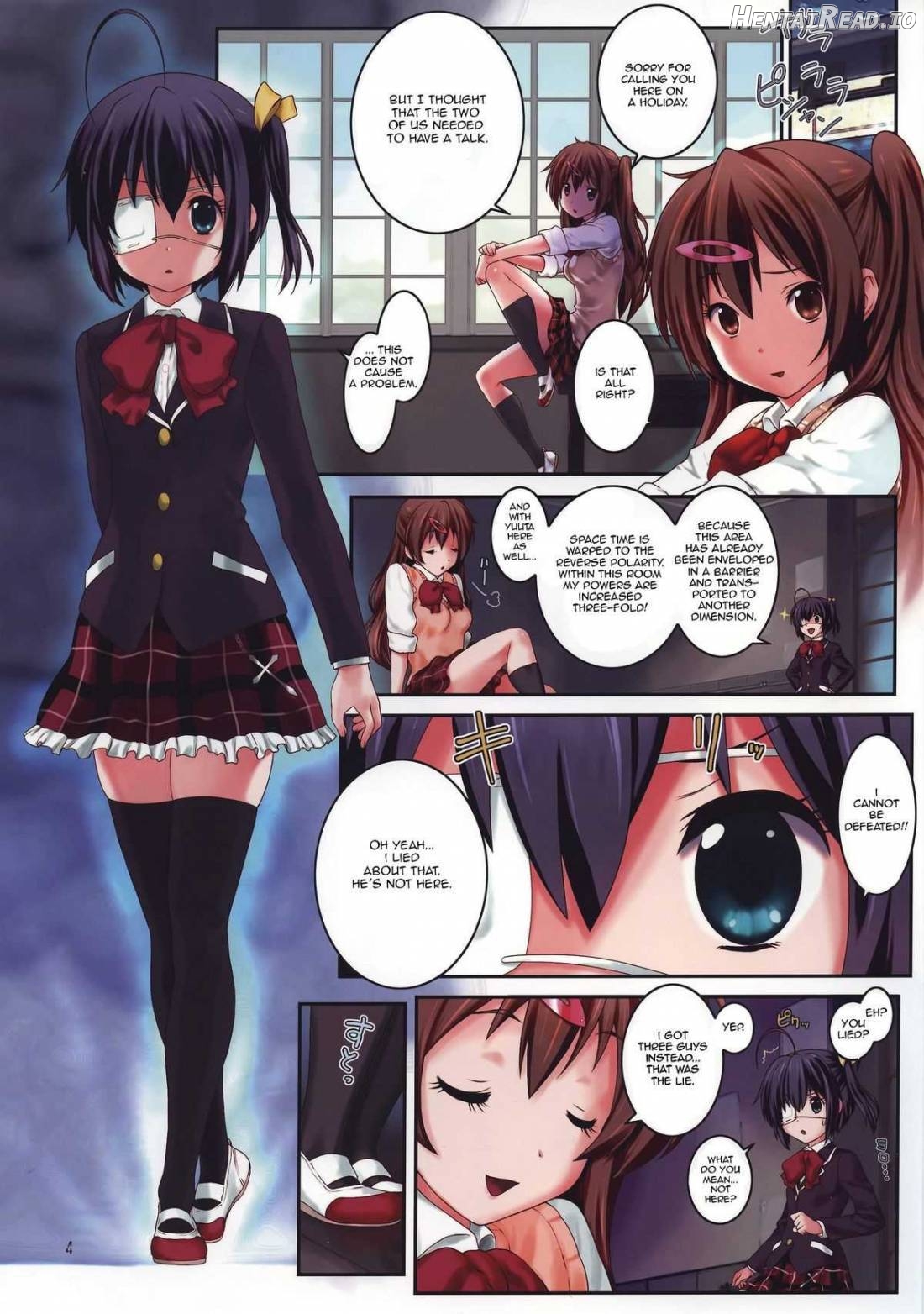 Chuunibyou Demo Make wa Shinai! Chapter 1 - page 3