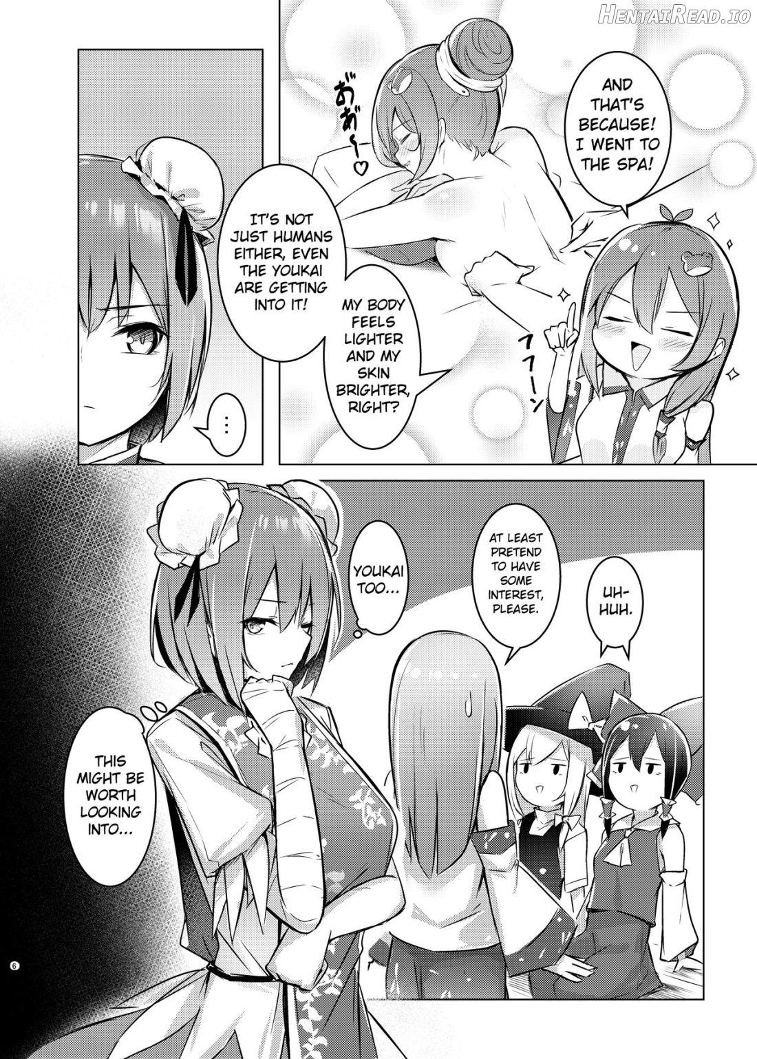 Kasen-chan ga Seiga-san ni Kawaigarareru Hon Chapter 2 - page 4