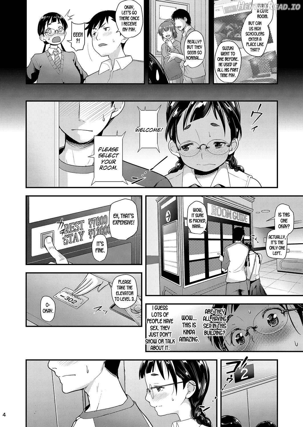 Jimiko to Ichinichijuu Sex 2 -Houkago no Monokage de- Chapter 3 - page 3