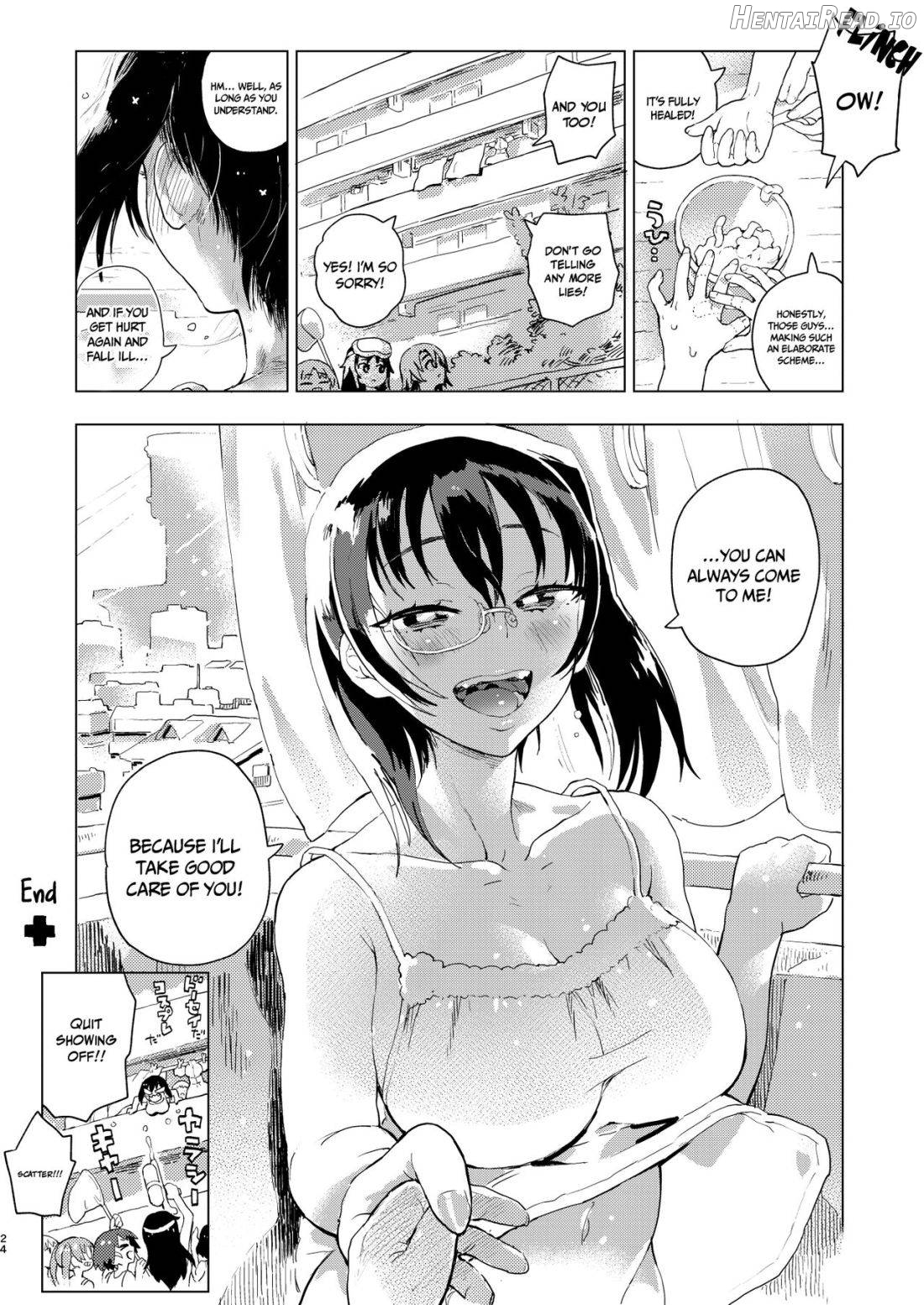 momon 2018-05 Hisshou Momo-chan Senpai no Perfect Date Plan Chapter 3 - page 23