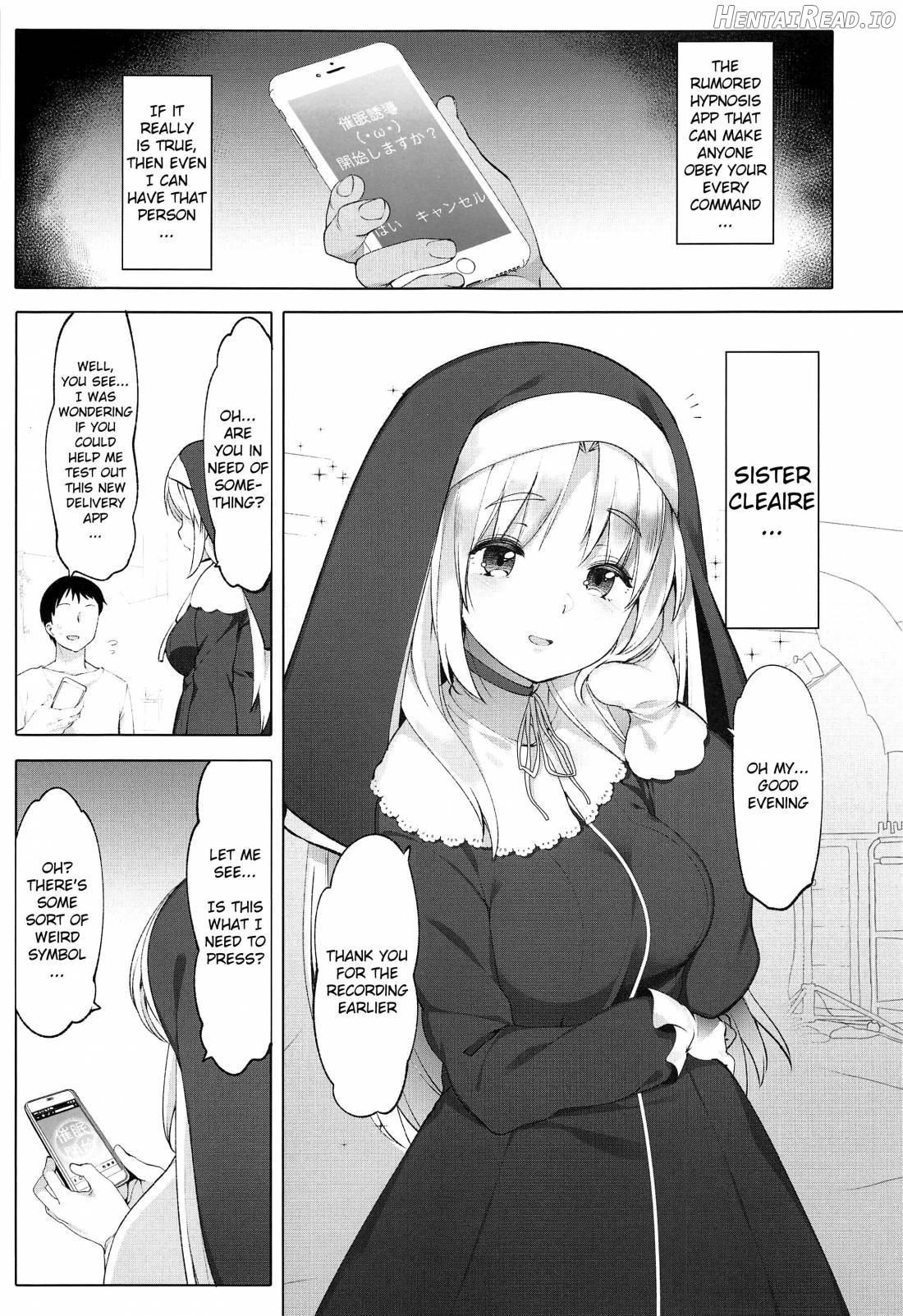 Sister Cleaire to Himitsu no Saimin Appli Chapter 1 - page 2