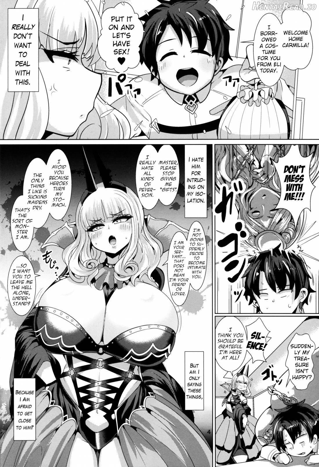 Micchaku!! Chaldea Cosplay Sex 24-ji!!! ~Inran Bakunyuu Mama Onsen Ryojou Hen~ Chapter 1 - page 4