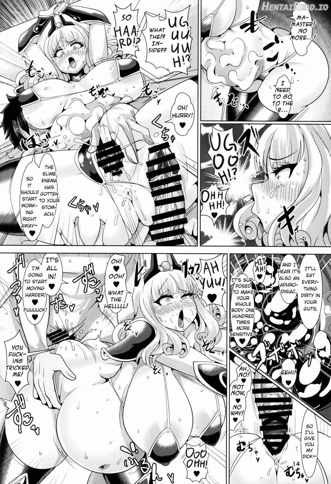 Micchaku!! Chaldea Cosplay Sex 24-ji!!! ~Inran Bakunyuu Mama Onsen Ryojou Hen~ Chapter 1 - page 14