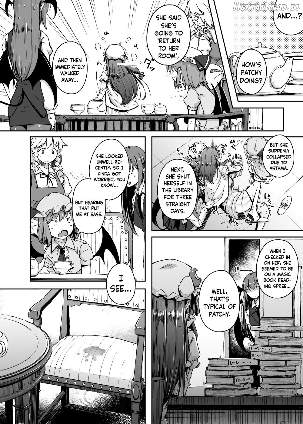 Ana to Muttsuri Dosukebe Daitoshokan Chapter 4 - page 9