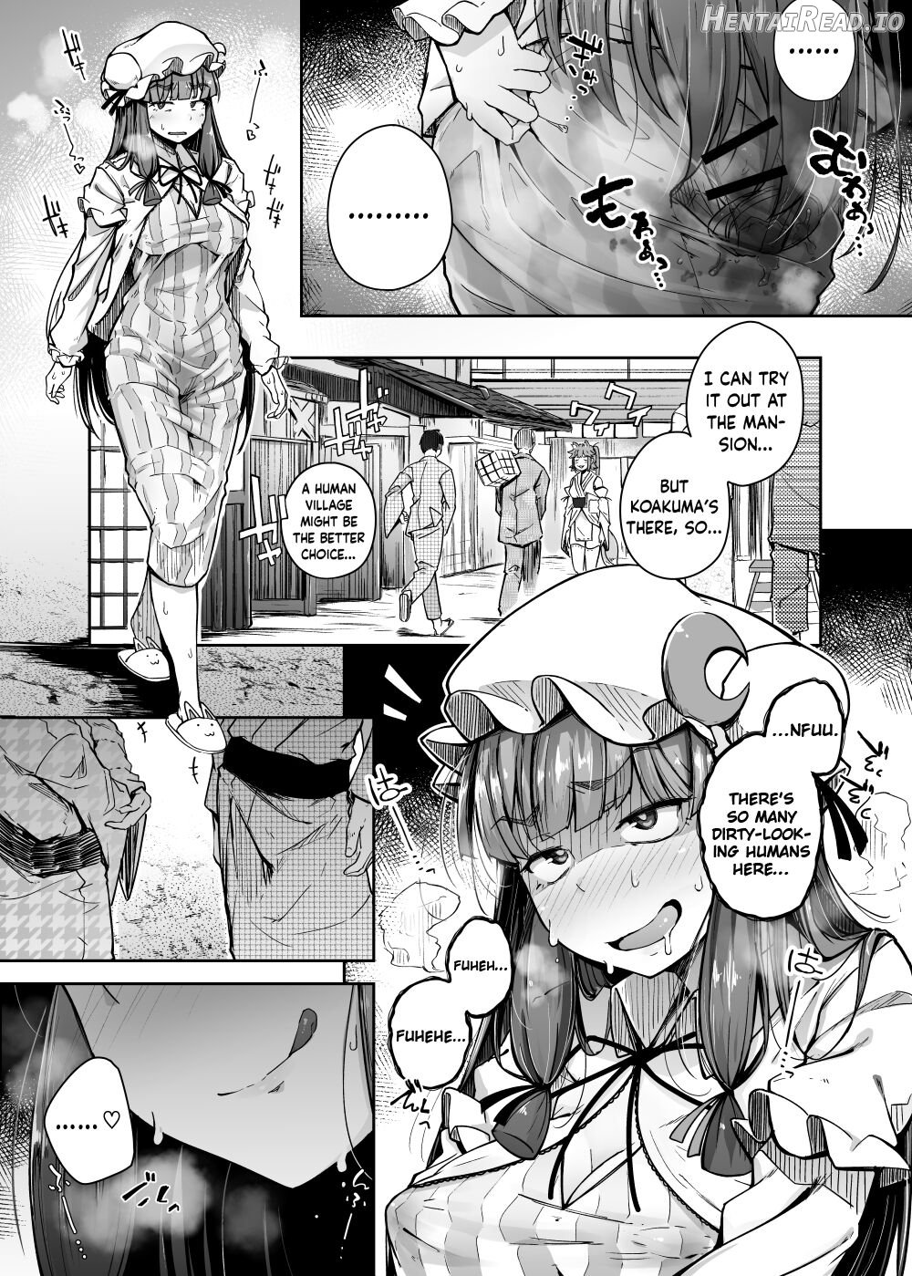 Ana to Muttsuri Dosukebe Daitoshokan Chapter 4 - page 12