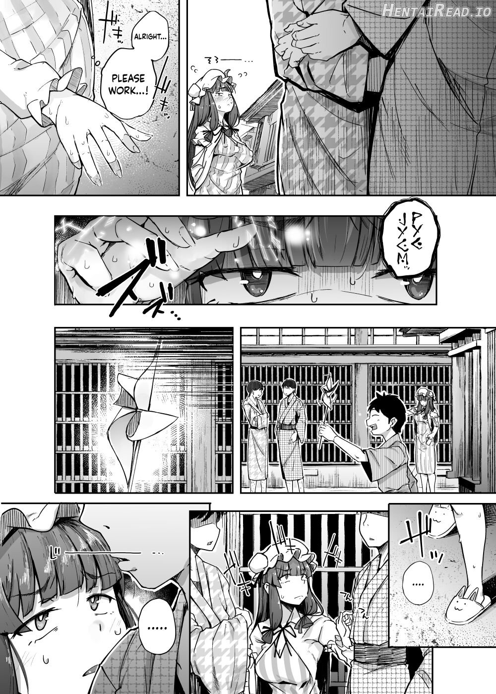 Ana to Muttsuri Dosukebe Daitoshokan Chapter 4 - page 13