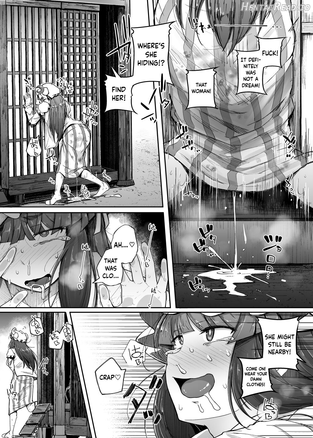 Ana to Muttsuri Dosukebe Daitoshokan Chapter 4 - page 52