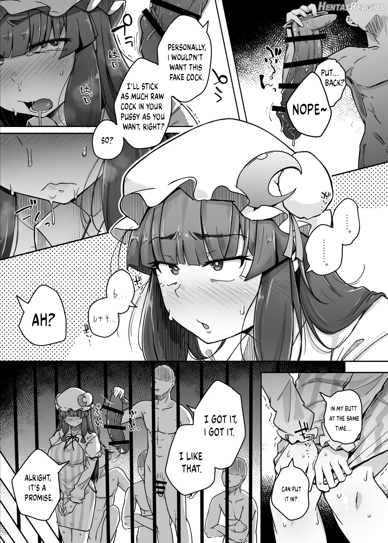 Ana to Muttsuri Dosukebe Daitoshokan Chapter 5 - page 10