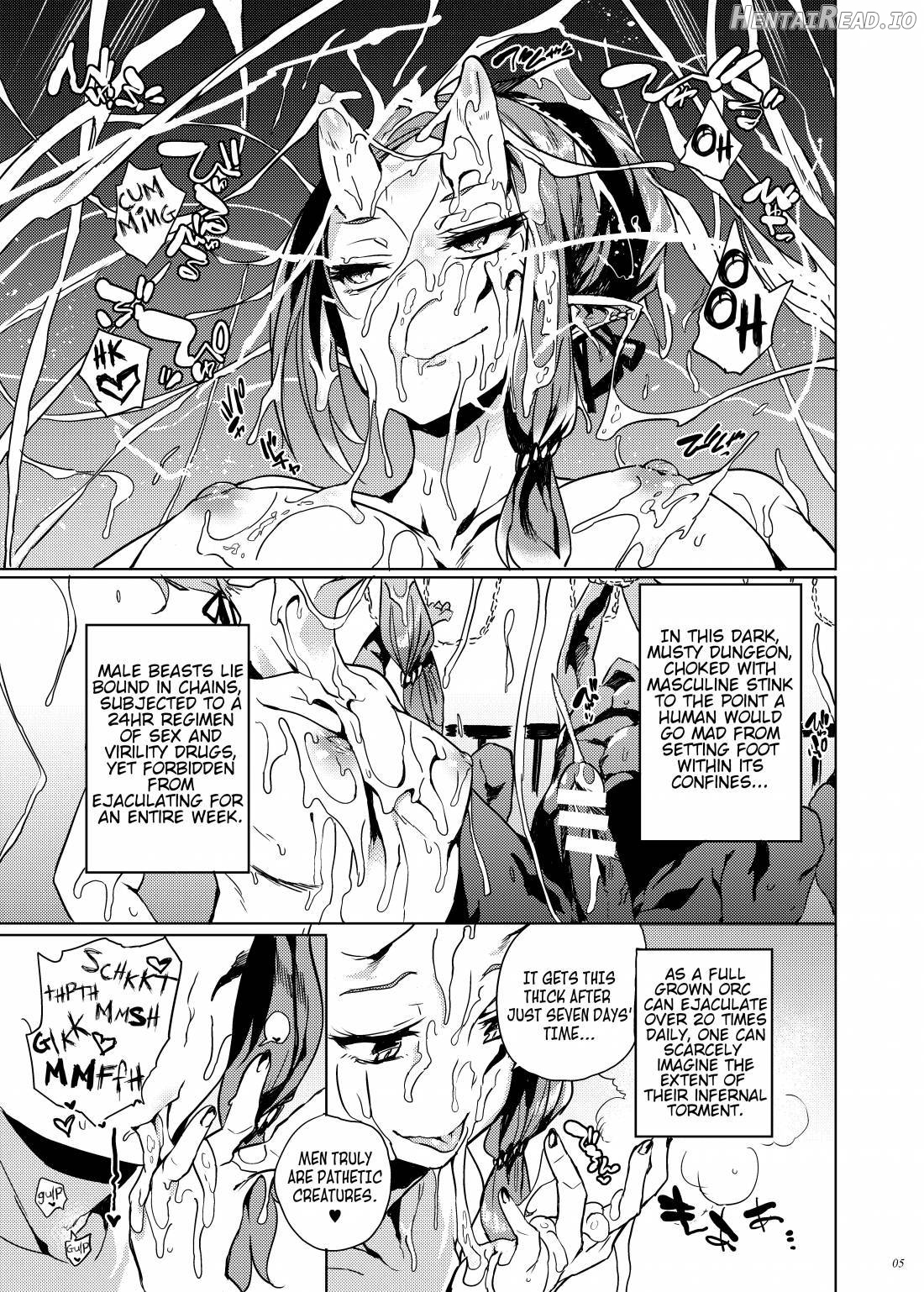 Orc no Ohime-sama wa Ranshi ga Tsuyosugiru Chapter 1 - page 4