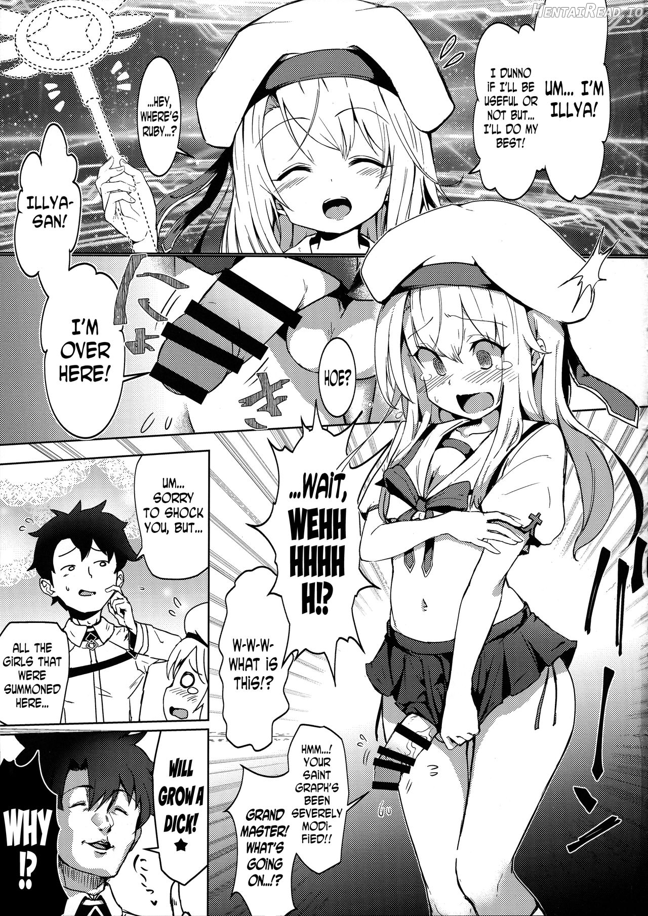 Shoukan Sareta Onnanoko wa Minna Futanari Kaizou Sarechau Hei Chaldea 2 Chapter 1 - page 2