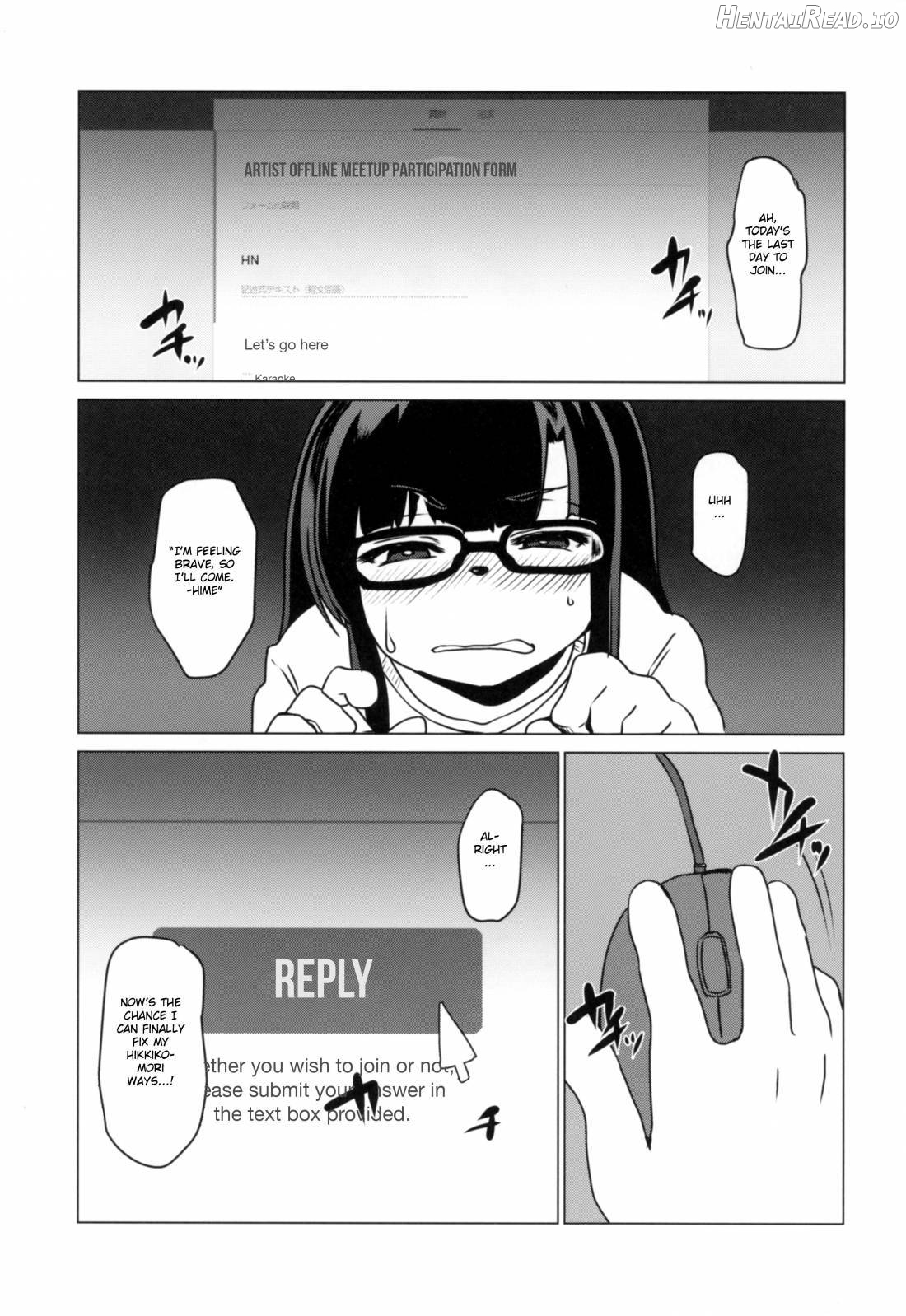 Inkyaota-kei Kyonyuu Mesu Inu Deisui Off-kai Chapter 1 - page 2