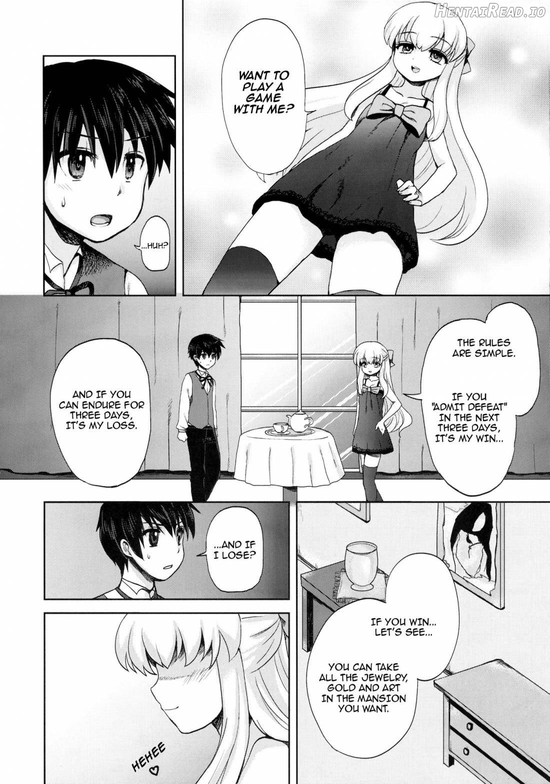 Futanari Ojousama Zettai Shijou Shugi Chapter 1 - page 7