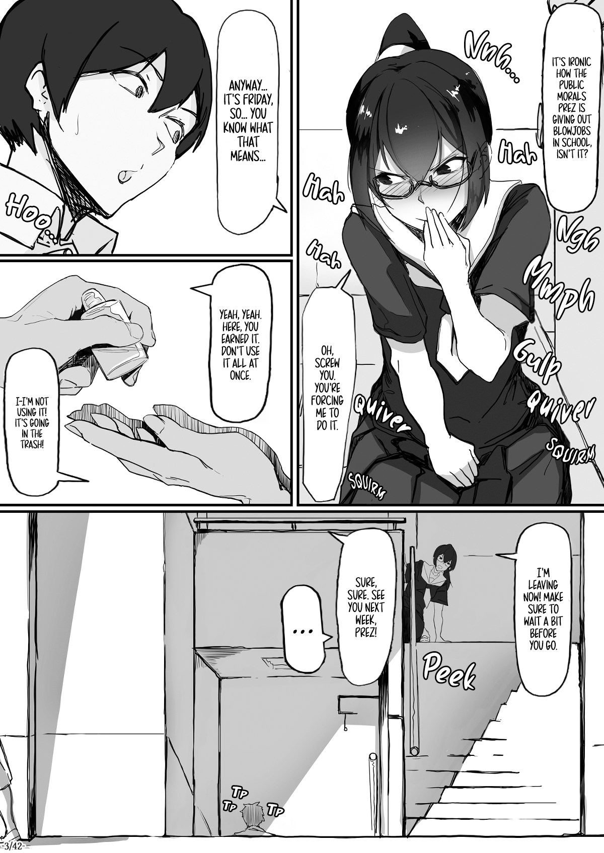 Fuuki Iinchou wa Kusuri ni Yowai Chapter 2 - page 4