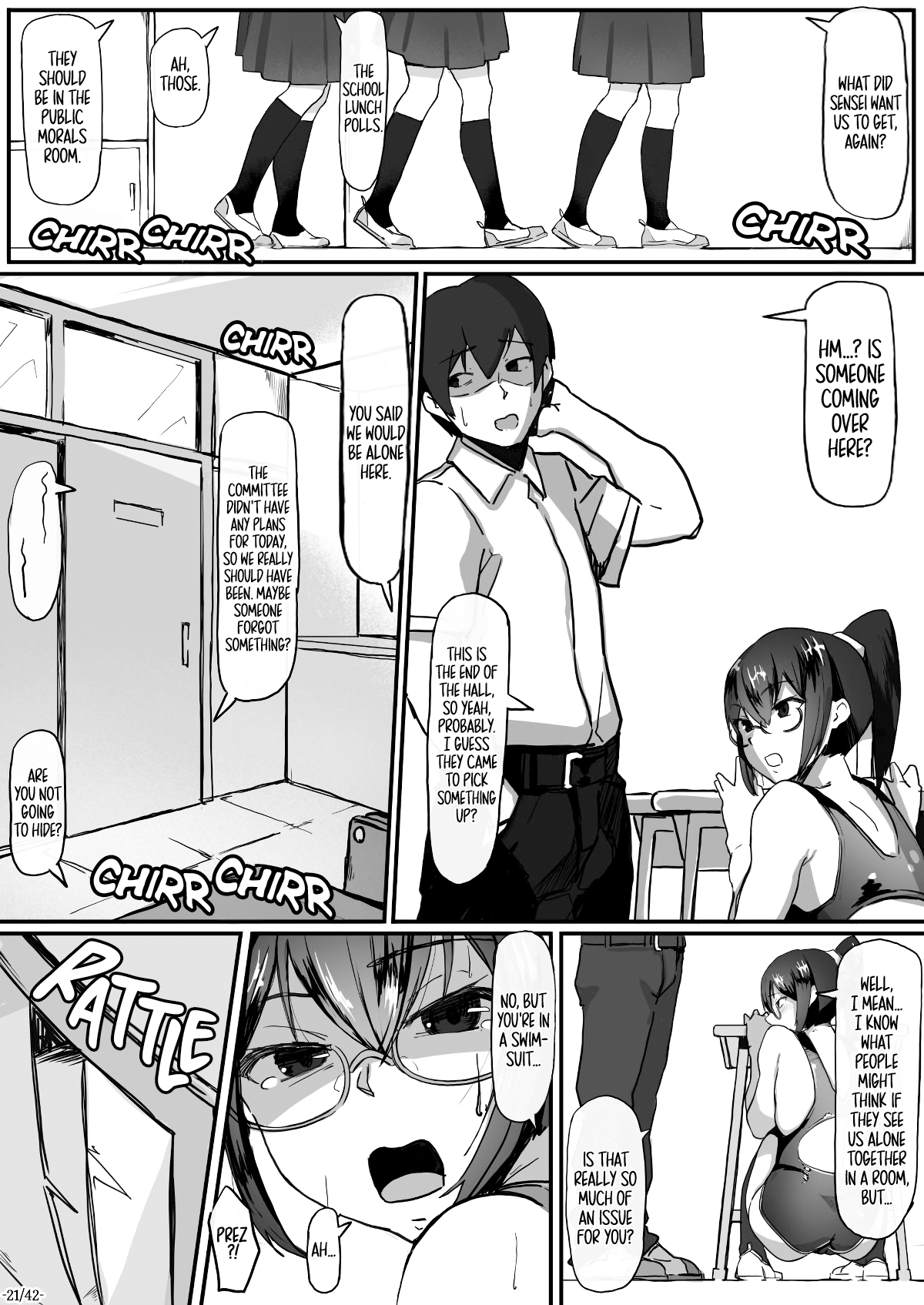 Fuuki Iinchou wa Kusuri ni Yowai Chapter 2 - page 22