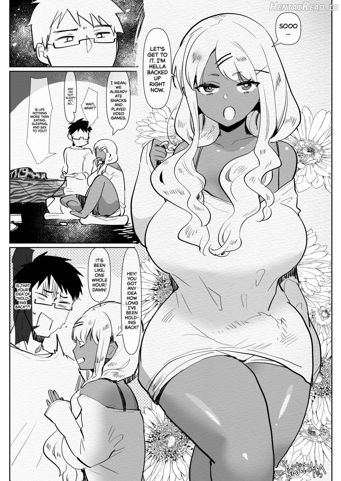 Futanari Kyokon Kuro Gal Kanojo to Benkyou Oheya Date da to Omottara Soku Onaho Atsukai Fukujuu Gyaku Anal nante... Chapter 2 - page 3