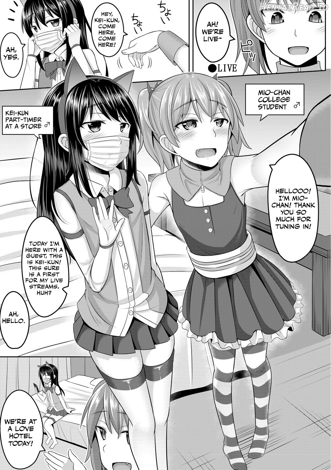 Cosplay Otokonoko-tachi ~ Ushiro no Ana ni Iretai Kankei Ch. 5 Ki ni Naru Gyaru wa Otokonoko ♂ Chapter 1 - page 2