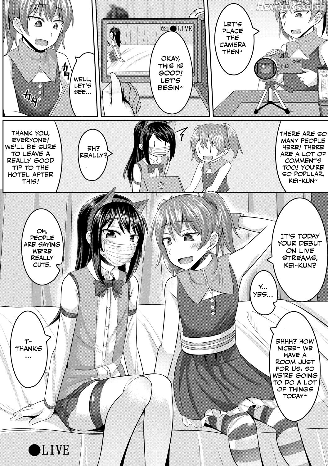 Cosplay Otokonoko-tachi ~ Ushiro no Ana ni Iretai Kankei Ch. 5 Ki ni Naru Gyaru wa Otokonoko ♂ Chapter 1 - page 3