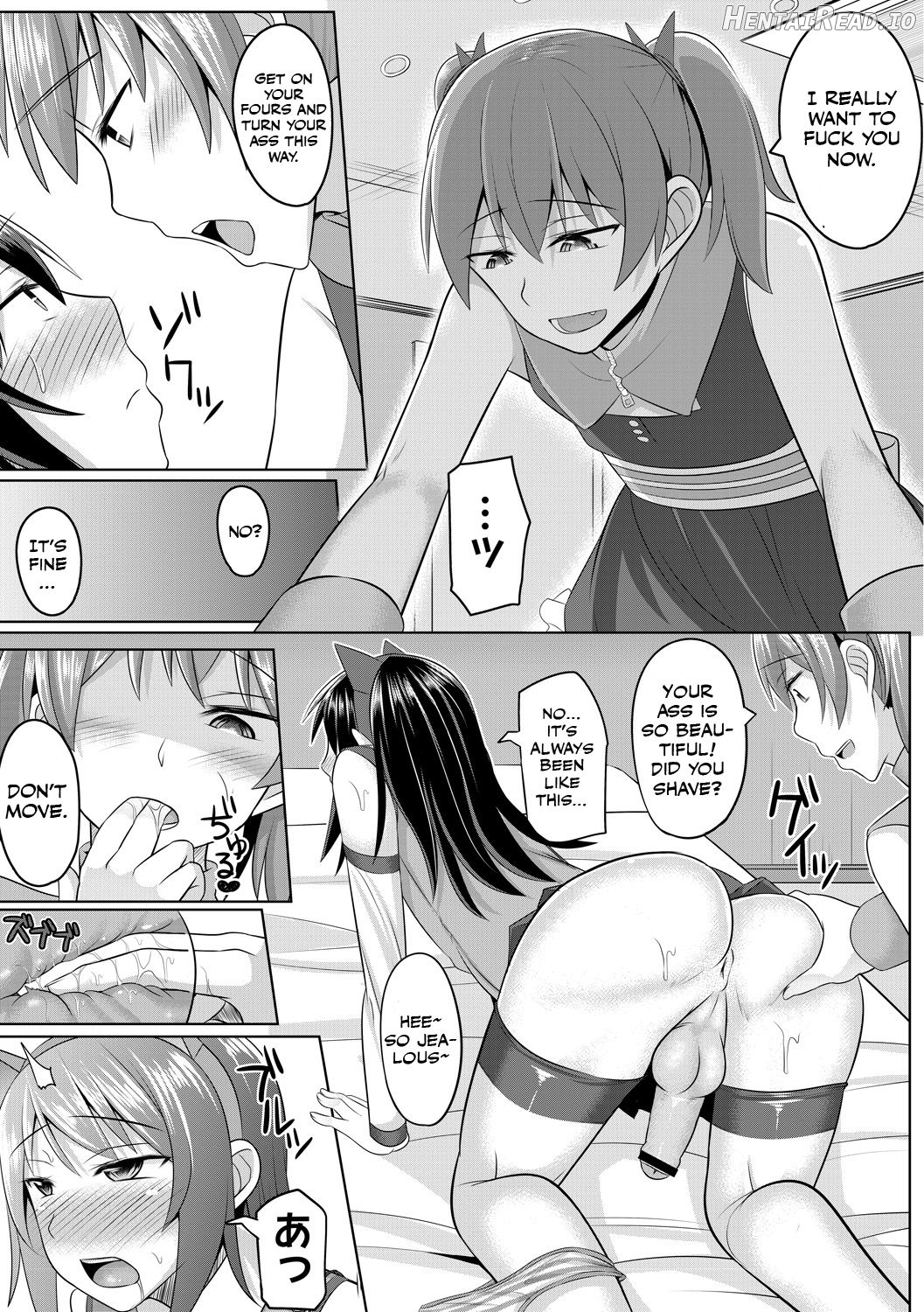 Cosplay Otokonoko-tachi ~ Ushiro no Ana ni Iretai Kankei Ch. 5 Ki ni Naru Gyaru wa Otokonoko ♂ Chapter 1 - page 10