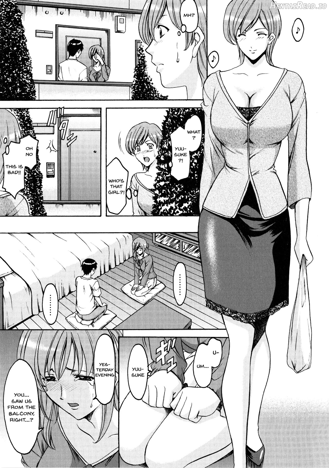 Yuuwaku no Toshiue Apartment Chapter 1 - page 169