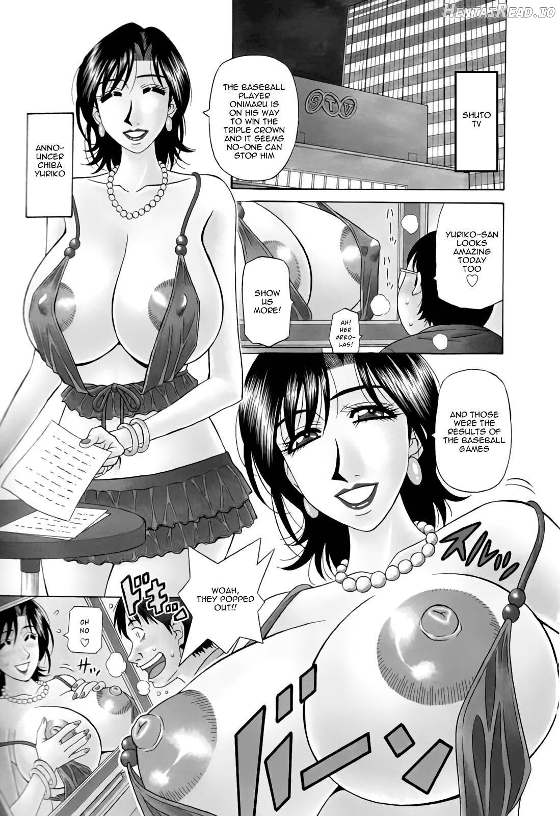 Hitozuma Bakunyuu Announcer Yuriko-san 1 Chapter 1 - page 5