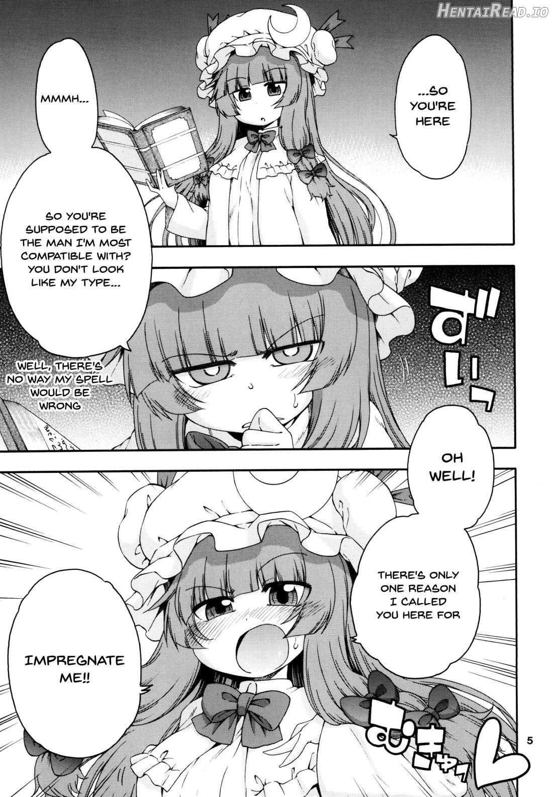 Touhou Meiko ~Patchouli Hen~ Chapter 1 - page 4