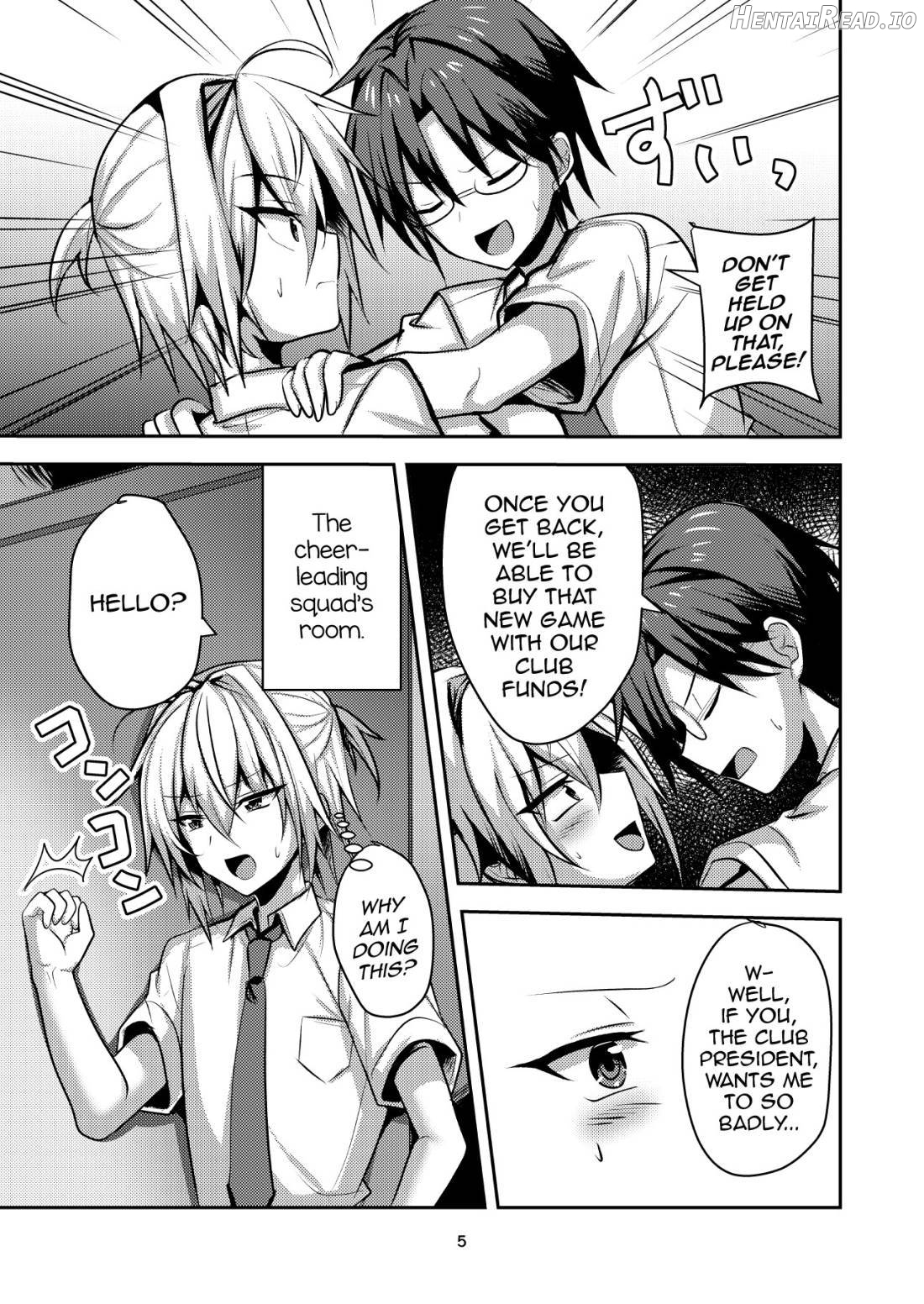 Buhi no Tame ni Ouendan ni Ittara Taiikukai-kei Nori de Otokonoko Namahame Sex saseraremashita Chapter 2 - page 4