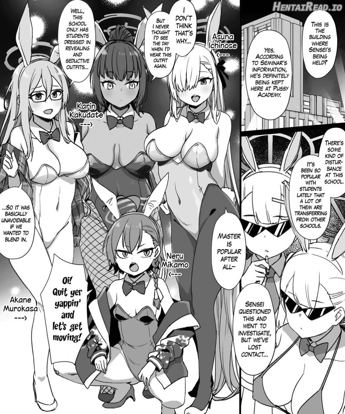 Blue Archive: Brainwashing Bunny Slave Chapter 1 - page 3