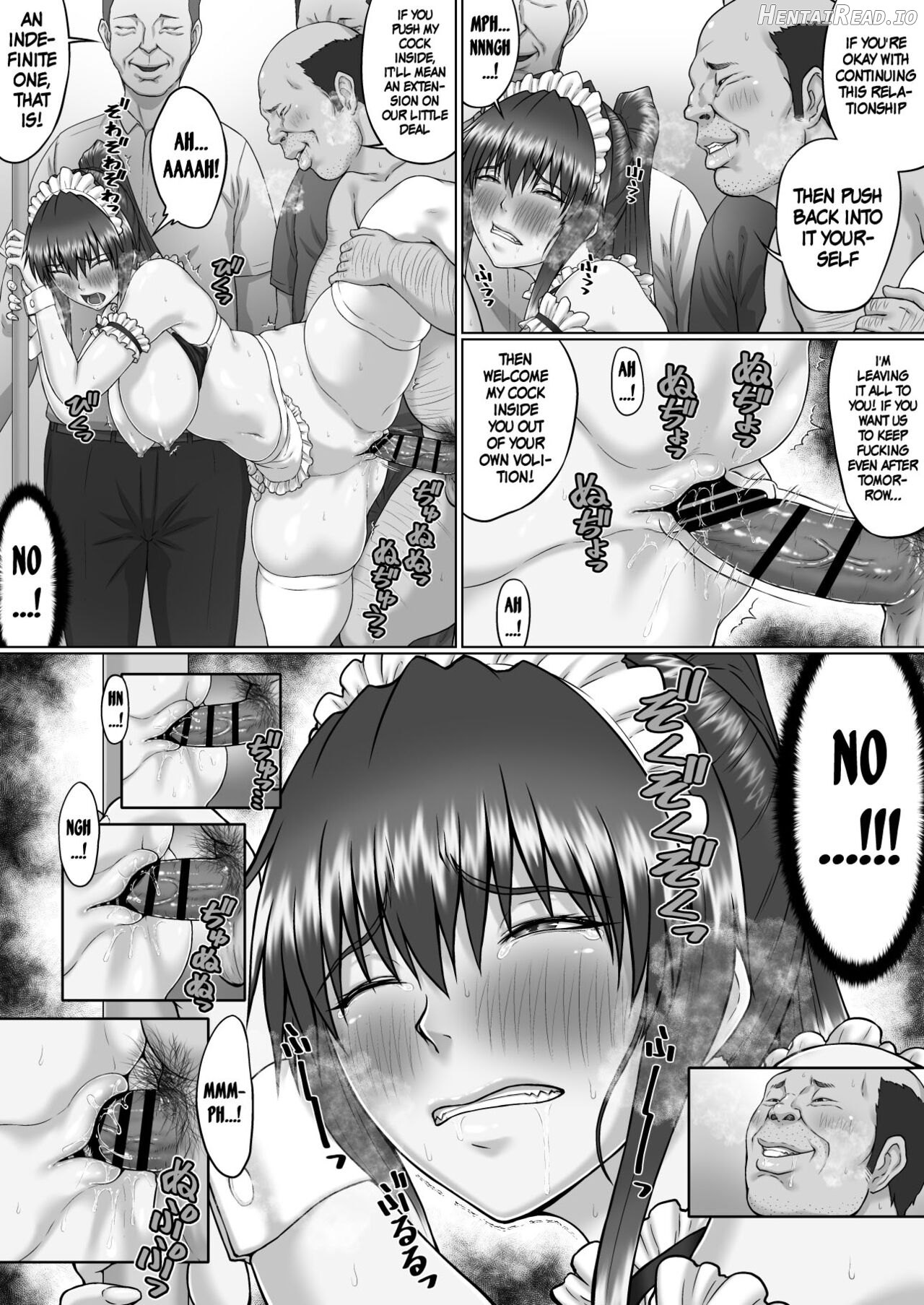 Nakadashi Oji-san ni Nerawareta Mesu wa Nigeru Koto ga Dekinai ~Senaga Saki Hen Vol. 1~ Chapter 4 - page 28